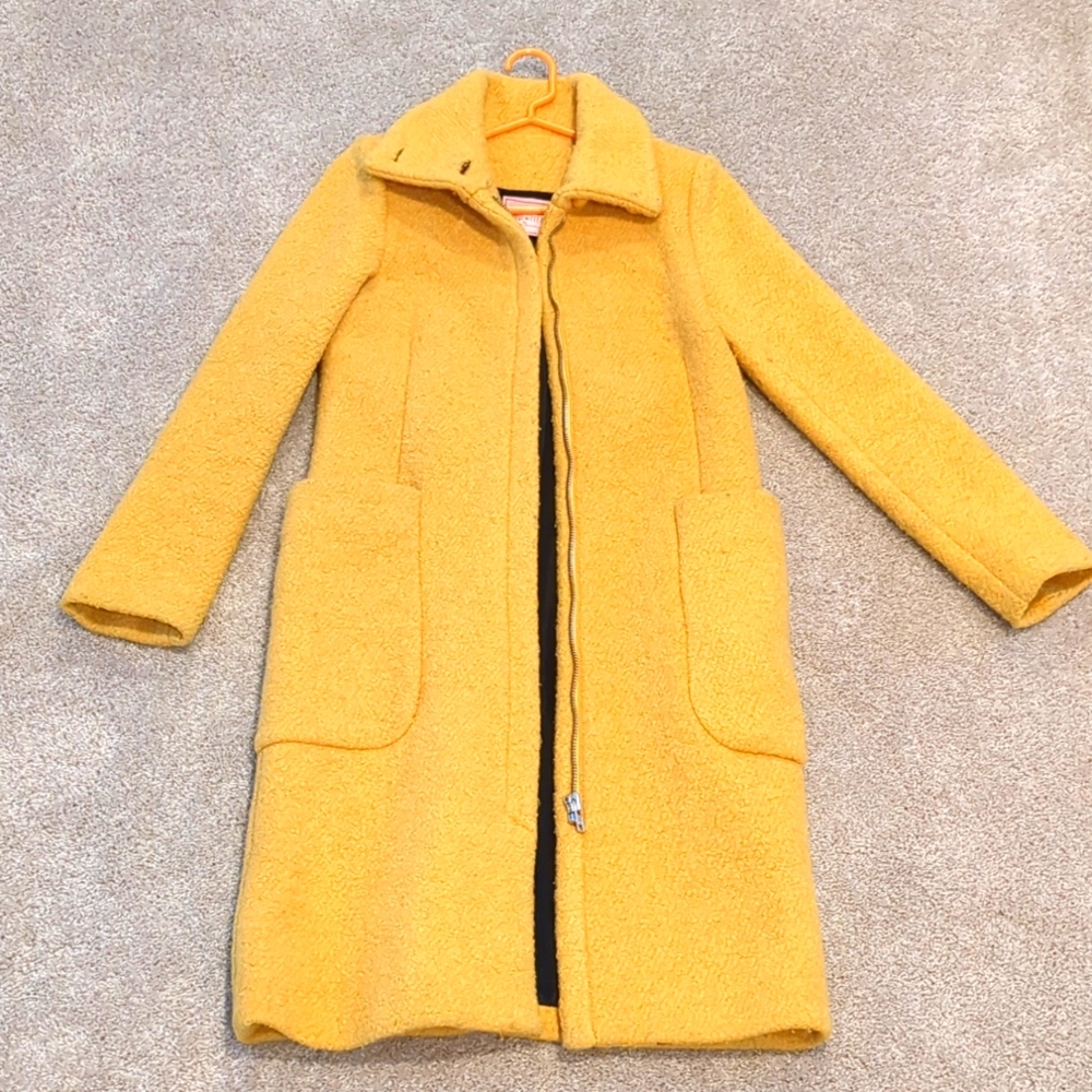 Yellow Pea Coat